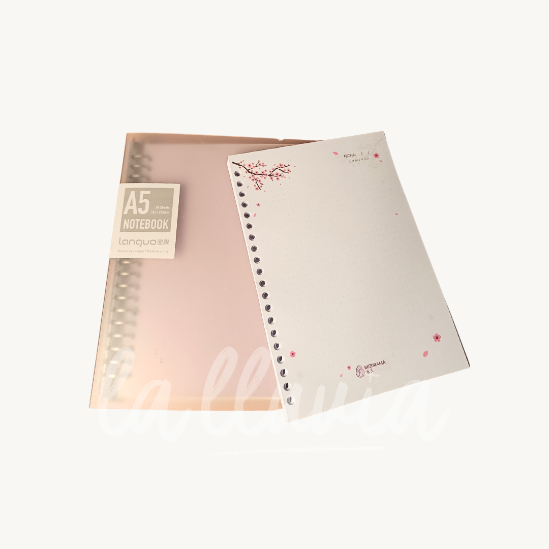 Refill Sakura Lineal A5 "Mizurama (Compatible con Languo)