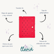 Cuaderno infinito A5 Pin design "Watermelon soda"