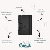 Cuaderno infinito A6 "Vintage grey"