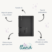 Cuaderno infinito A5 "Vintage grey"