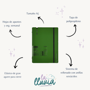 Cuaderno infinito A5 "Froggy green"