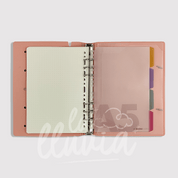 Cuaderno infinito A5 pin design "Strawberry milkshake"