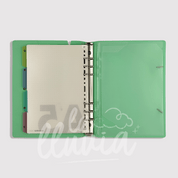 Cuaderno infinito A5 Pin design "Frosty mint"