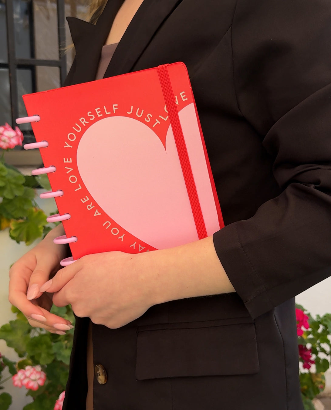 Cuaderno Mooving loop A5 "Love yourself"