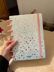 Cuaderno Mooving loop A5 "Happy way"