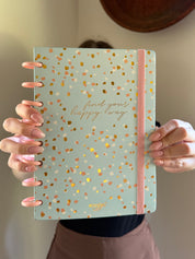 Cuaderno Mooving loop A5 "Happy way"