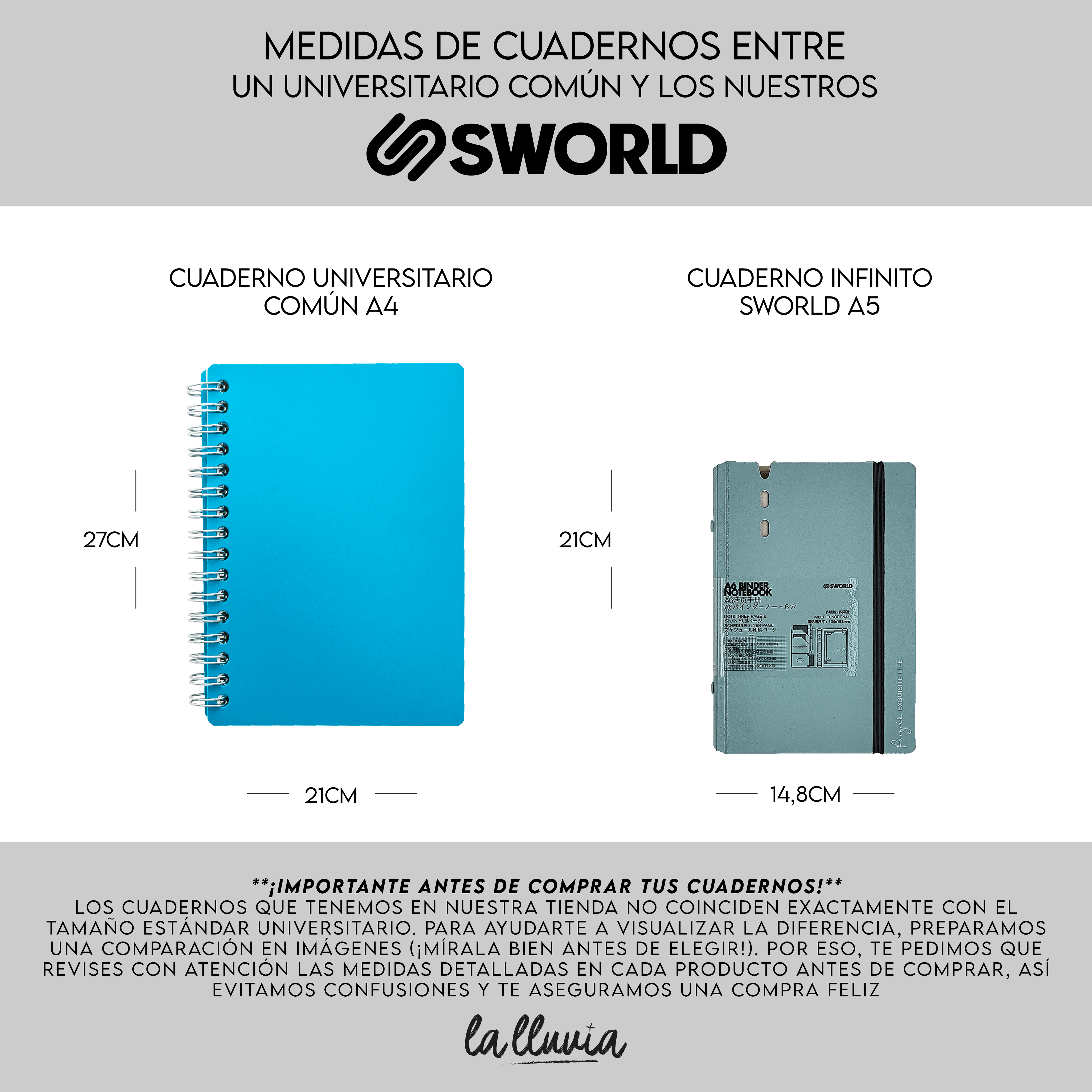 Cuaderno infinito Sworld A5 "Poppy red"