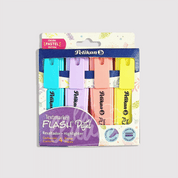 Destacador Pelikan Flash Pastel Display de 4 Colores - Librería la lluvia