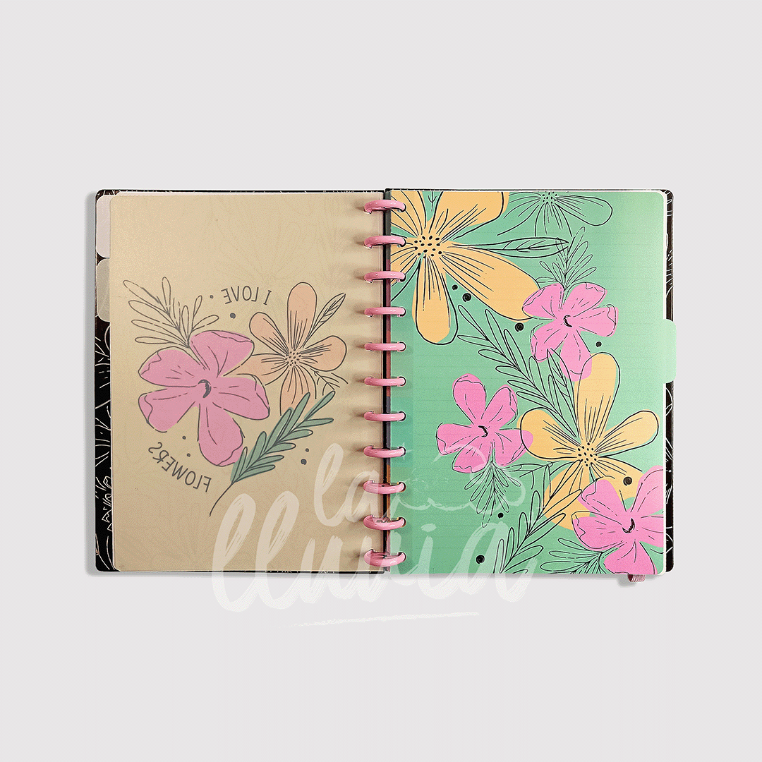 Cuaderno Mooving loop A4 "Imperfect Beauty"