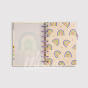 Cuaderno Mooving loop A5 "Choose to be happy"