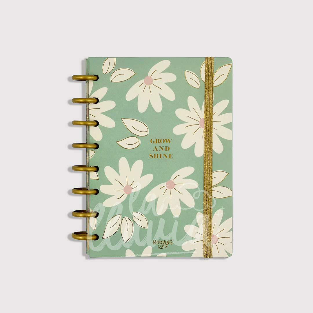 Cuaderno Mooving loop A5 "Grow and Shine"