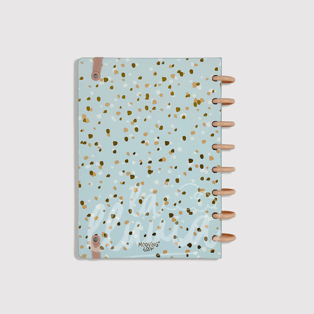 Cuaderno Mooving loop A5 "Happy way"