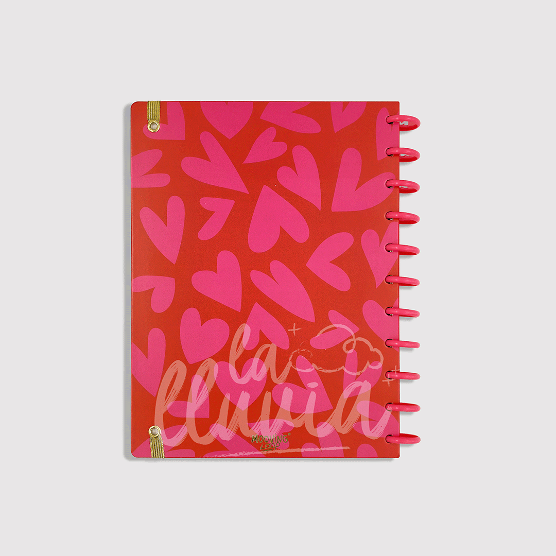 Cuaderno Mooving Loop A4 "Crear, creer, crecer"