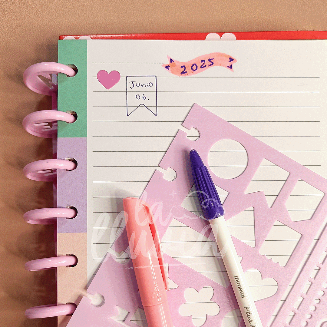 Cuaderno Mooving Loop A4 "Crear, creer, crecer"