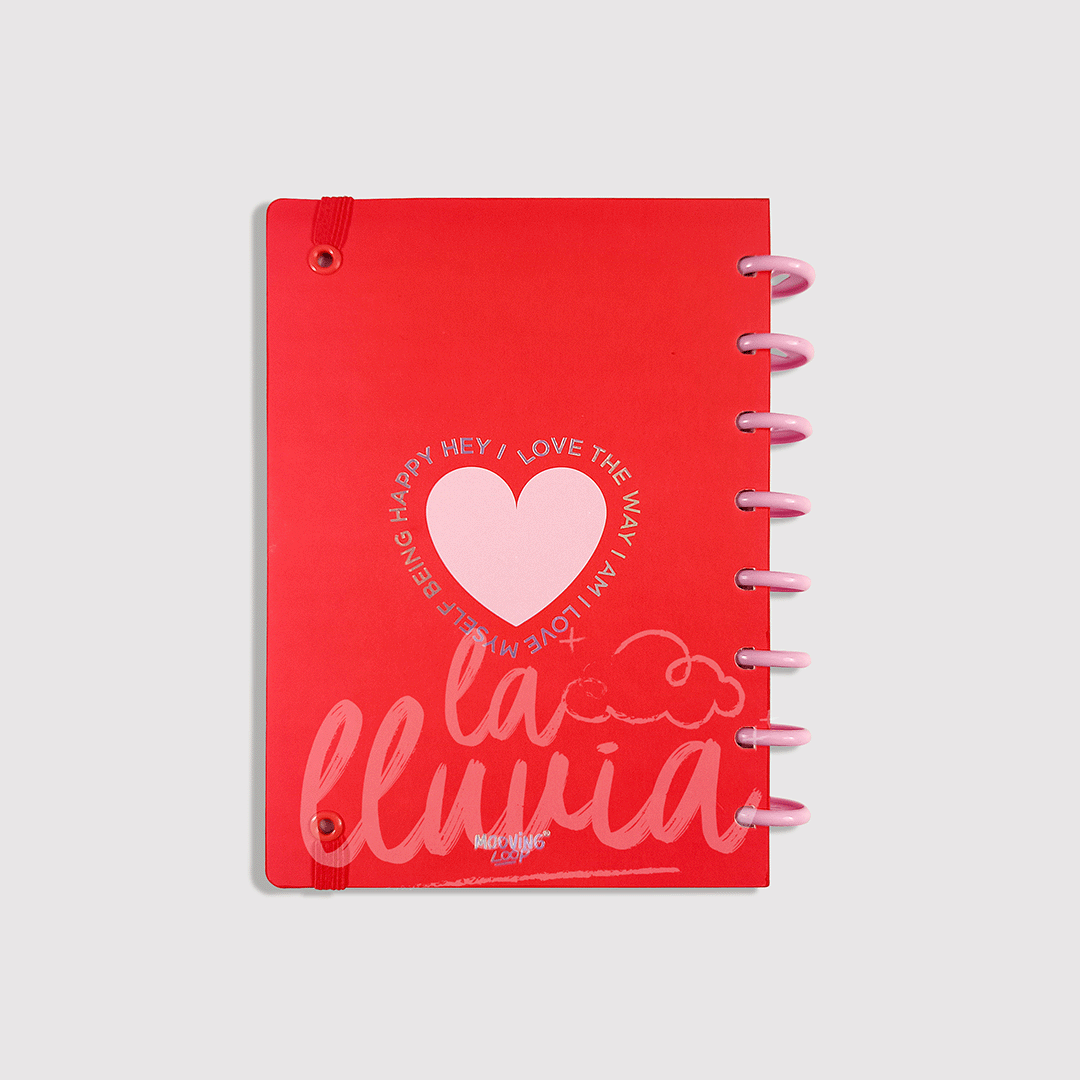 Cuaderno Mooving loop A5 "Love yourself"