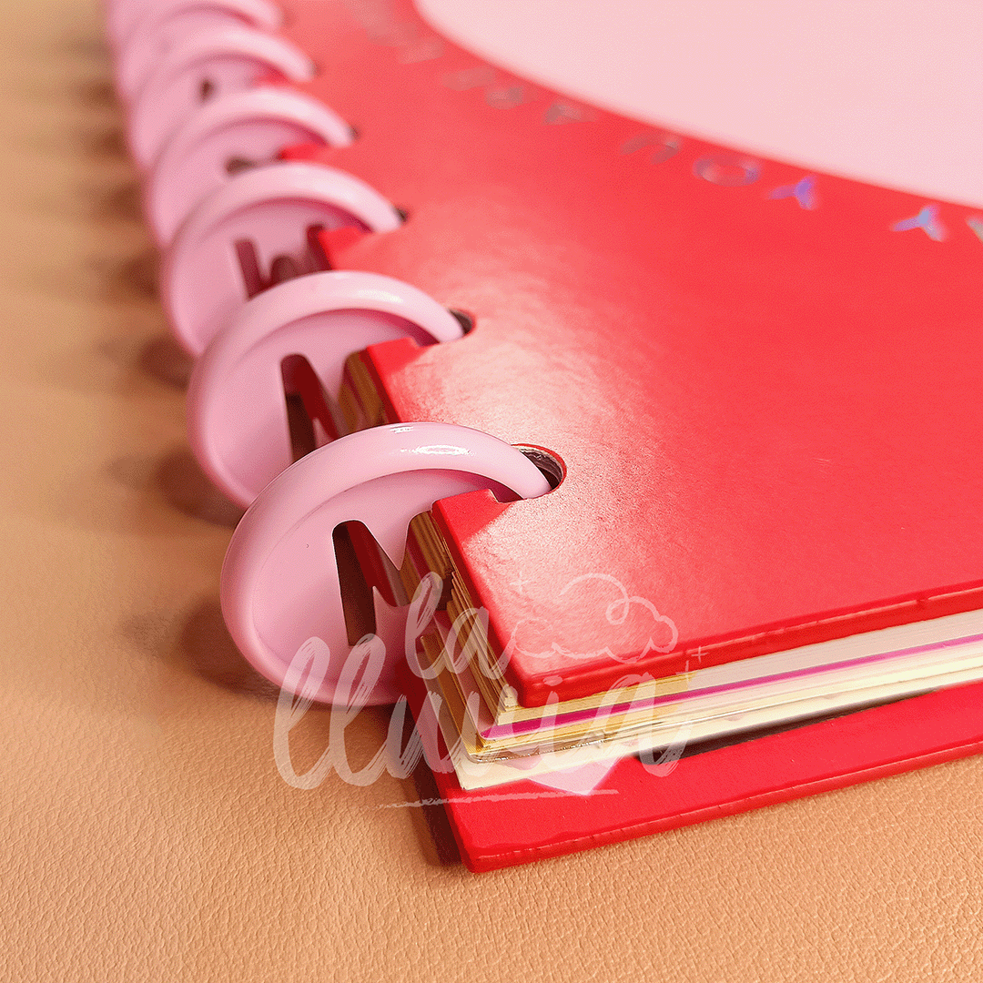 Cuaderno Mooving loop A5 "Love yourself"
