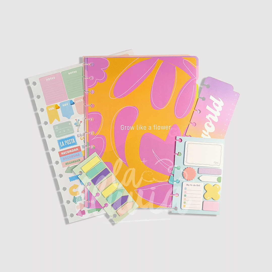Refill organizador Mooving loop Tamaño A4